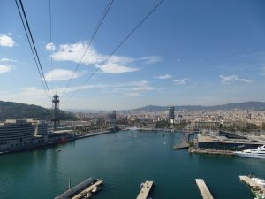 3 giorni a Barcellona: Trasbordador Aeri, funivia per il Montjuic