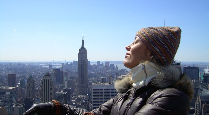 Manhattan, New York: vista panoramica dal Top Of The Rock