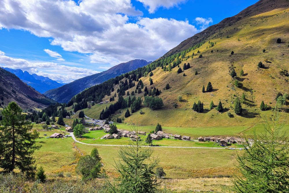 case di viso Passeggiata a Case di Viso