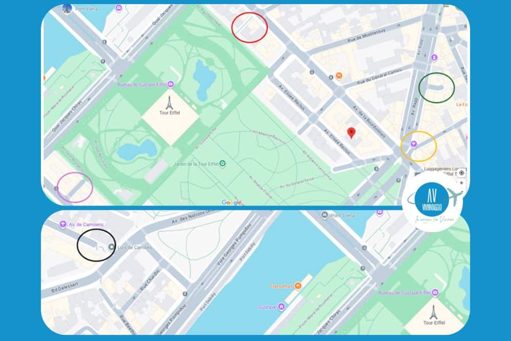 I migliori luoghi dove scattare foto alla Tour Eiffel
