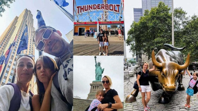 New York con la famiglia